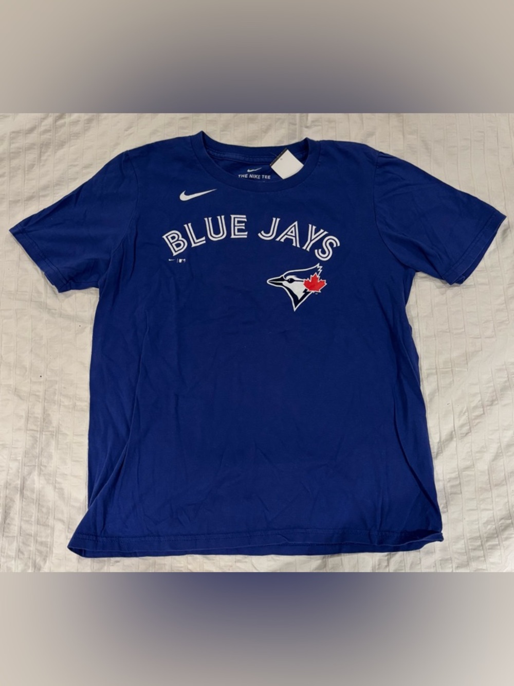 Toronto Blue Jays Bo Bichette Player Baseball T-Shirt Youth Size 14/16